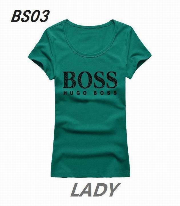 BOSS short round collar T woman S-XL-093